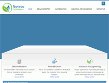Tablet Screenshot of novecotech.com